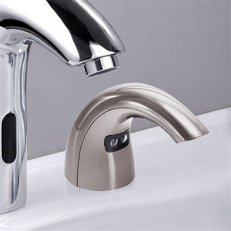 Now Bathselect Commercial Stainless Steel Automatic Brushed Nickel Soap Dispenser Online