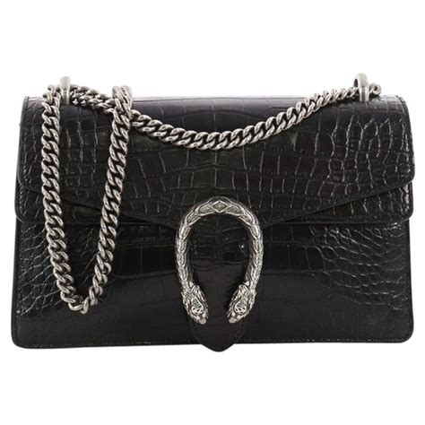 Gucci Dionysus Handbag Crocodile Small At 1stdibs Gucci Dionysus Crocodile Gucci Dionysus