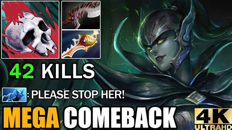 Most Strongest Carry Phantom Assassin 42 Kills Unstoppable Epic Mega