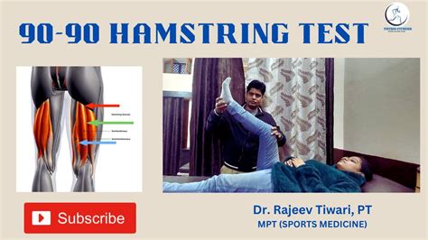 Hamstring Test Special Test Hamstring Tightness Dr Rajeev