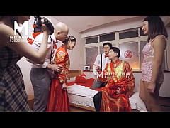 Modelmedia Asia Lewd Wedding Scene Liang Yun Fei Md Best Original Asia Porn Video Xxx