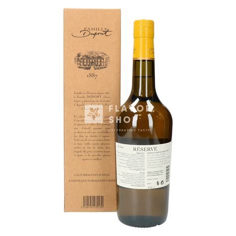 Calvados Dupont Réserve - Flavor Shop - Celebrating TASTE