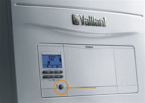 reset  vaillant boiler