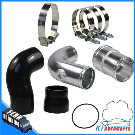 Hot Cold Side Intercooler Pipe Boot Kit For 2011 16 Ford Powerstroke