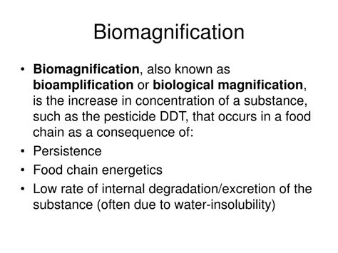 Ppt Biomagnification Powerpoint Presentation Free Download Id1138767