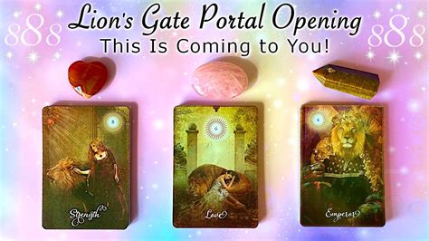 🦁 This Is Coming To You 888 Lions Gate Portal Opening 🦁 Pick A Card