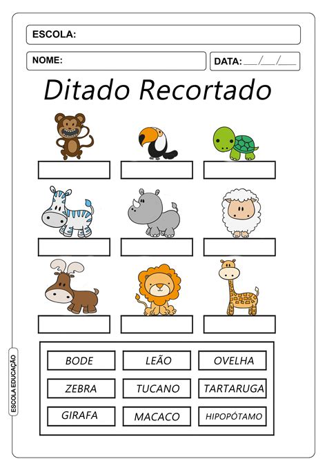 Ditado Ilustrado 2 Ano - 10