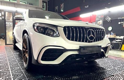 Mercedes Benz Merc GLC63 Coupe Full Bodykit Conversion X253 GLC200