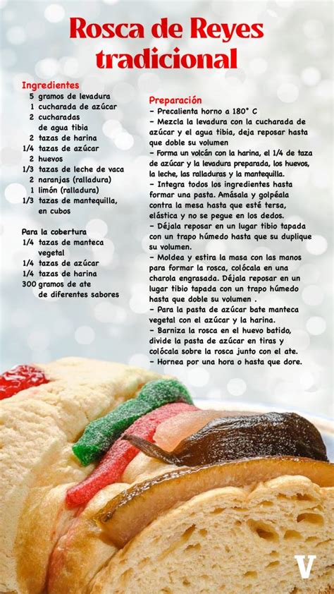 Receta De Rosca De Reyes