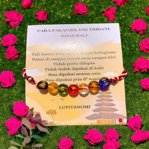 Jual Gelang Tridatu Tujuh Aura Mantra Tibet Asli Khas Bali Banyak Bonus