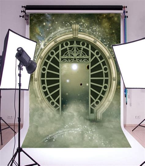 Hellodecor X Ft Photography Backdrop Fairytale Heaven Gate Shining