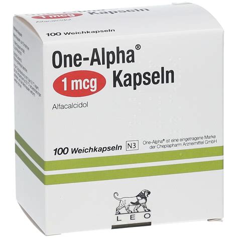 One Alpha 1 µg 100 St Mit Dem E Rezept Kaufen Shop Apotheke