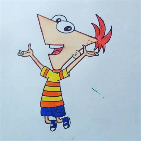 Phineas Ferb Phineasandferb Disney Drawing Art Sketch
