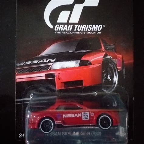 Merah Hot Wheels Nissan Skyline Gtr R Red Gran Turismo Shopee Singapore