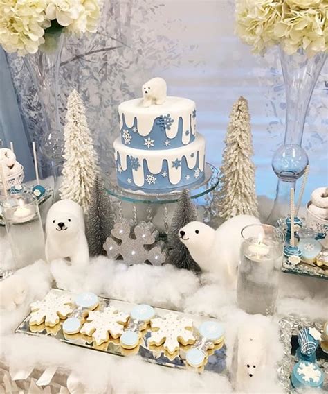 20 Creative Ideas For A Winter Wonderland Baby Shower