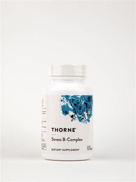 Комплекс витаминов группы В, Stress B-Complex, Thorne Research, 60 ...