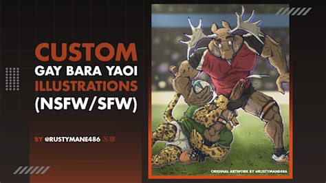 Draw Gay Bara Yaoi Furry Sfw And Nsfw Art In My Own Style By Rustymane Fiverr