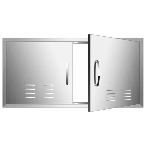 STOCK PHOTO KODOM Outdoor Kitchen Doors 42''W X 21''H, Stainless Steel