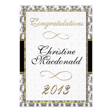 High School Graduation Invitations & Invitation Templates | Zazzle ...