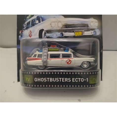 GHOSTBUSTERS ECTO 1 CAZAFANTASMAS 1 64 HOT WHEELS PREMIUM BCN STOCK CARS