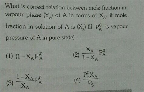 Mole Fraction From Phase Diagram Fraction Mole