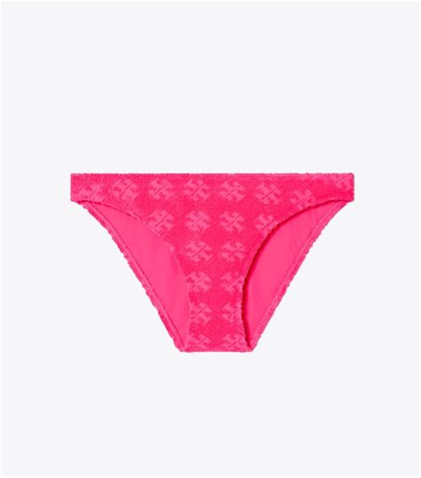 Terry Logo Bikini Botttom Women S Designer Two Pieces Tory Burch