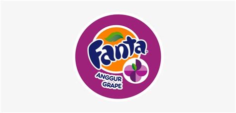 Download Transparent Fanta Orange Logo - Grape Fanta Circle Logo - PNGkit