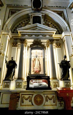 GUADALAJARA JALISCO MEXICO A Statue Inside Catedral Metropolitana De