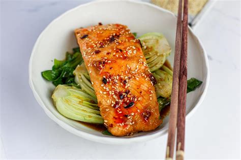 Asian Salmon And Pak Choi GoodMoodFood