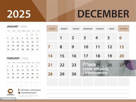 Calendar 2025 template december 2025 year desk calendar 2025 template week start on sunday wall
