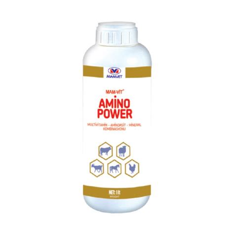Amino Power 1 Litre AMİNOASİT, VİTAMİN, MİNERAK, KUŞİLAÇLARI, MERTVET ...