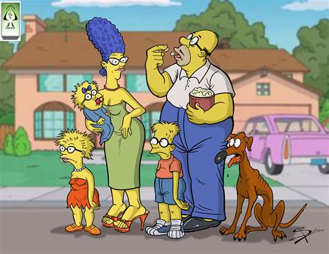 Los Simpsons X Estilos Version Ligth By Necronocimon Hentai Foundry