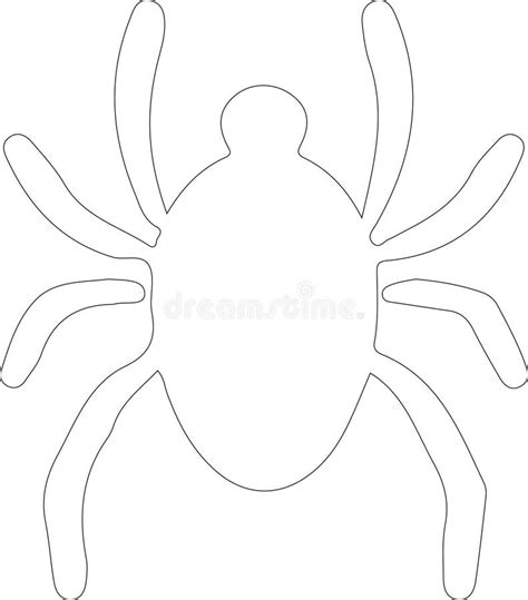 Tick Outline Silhouette Generative Ai Stock Vector Illustration Of