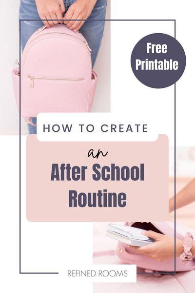 The Ultimate Guide for Creating Your After School Routine in 2021 ...