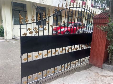 Modern Mild Steel Sliding Main Gate For Home At Rs 1500 Sq Ft In