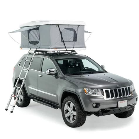 Folding Two Person Road Trip Suv Hardshell Roof Vehicle Mounted Tent