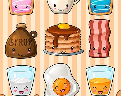 Kawaii Junk Food Clipart Lindo Fast Food Descargar Kawaii Design