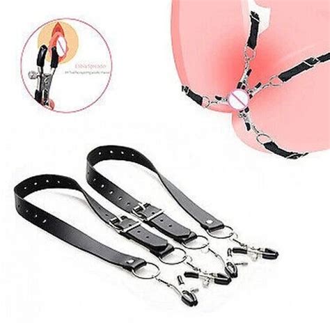 PUSSY CLAMPS CLIP BDSM AROUND THIGH LABIA SPREADER LIPS OF VAGINA TOYS EUR PicClick FR