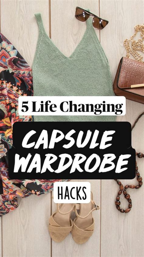 Capsule Wardrobe Hacks Pinterest