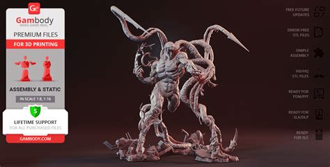 Chibi Venom Stl Files For D Printing Gambody