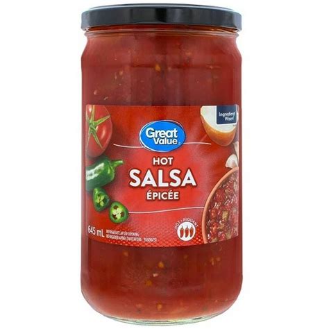 Great Value Hot Salsa 645 Ml