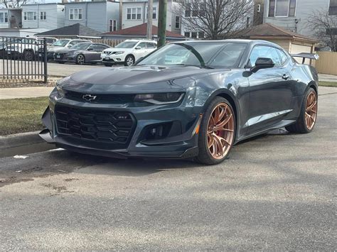 Chevrolet Camaro ZL1 6th Gen Grey Apex VS 5RS Wheel Front