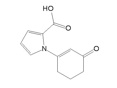 1 3 Oxo 1 Cyclohexen 1 Yl 1H Pyrrole 2 Carboxylic Acid C11H11NO3