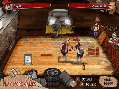 Backyard Boxing - Play Online on Flash Museum 🕹️