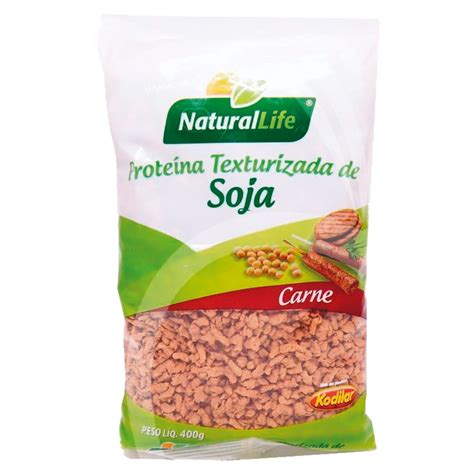 Proteina Texturizada De Soja NATURAL LIFE 400g Mercearia Na Loja