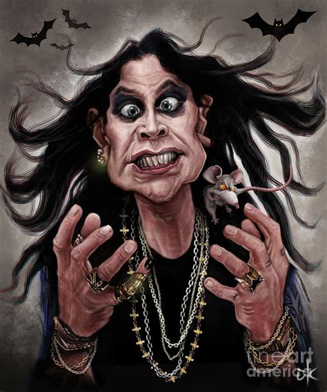 Ozzy Osbourne Drawings He Did