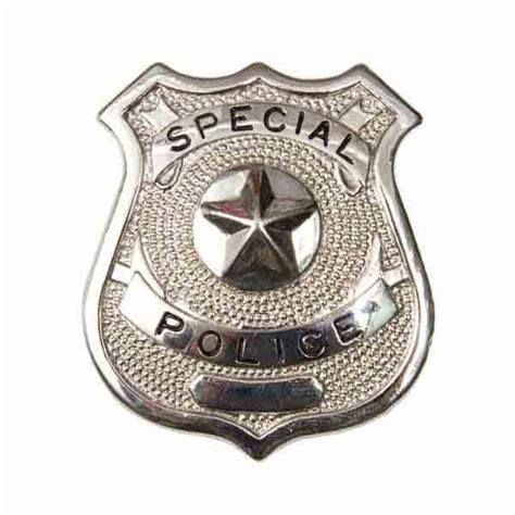 Metal Police Badge Celebrateit