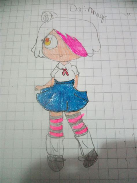 Mi Dibujo De Meg FNAFHS Amino Amino