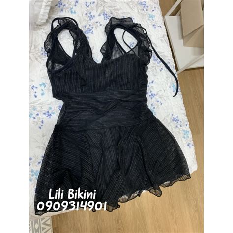 Có sẵn size nhỏ bigsize 2xl 3xl Bikini bộ đồ bơi nữ che bụng váy quần bikini bling bling lấp