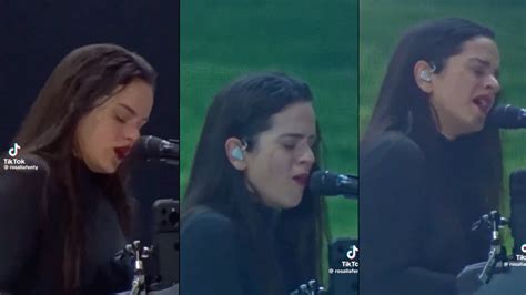 Rosalía llora al tocar Hentai en su último concierto en París Todo ha cobrado sentido